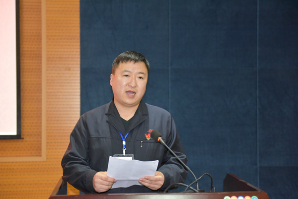 一公司中直机关工程项目部副经理芮朝庆讲话.JPG 一公司中直机关工程项目部副经理芮朝庆讲话.JPG