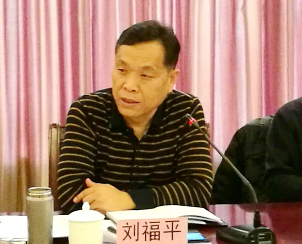 副院长刘福平主持会议